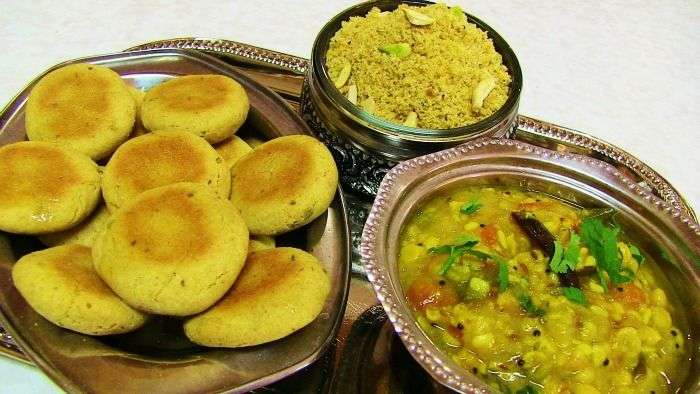 Dal-Baati-Churma - Most famous Rajasthan food