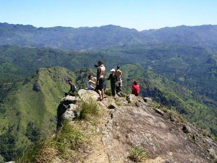 Ella rock and Adams peak- Central mountain range in Sri Lanka