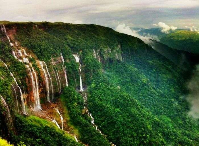Hill stations of Meghalaya (Shillong, Mawlynnong & Cherrapunji), one of the best honeymoon places in India in summer