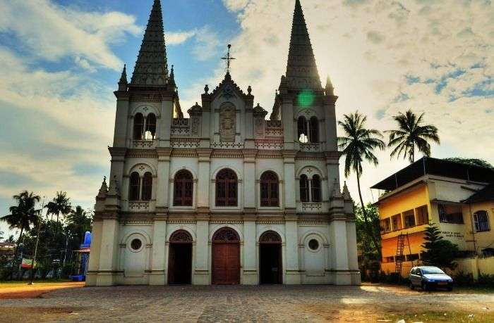 Santa Cruz Cathedral Basilica in Cochin