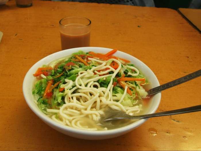 Taste Thukpa in Darjeeling - traditionally a Tibetan food