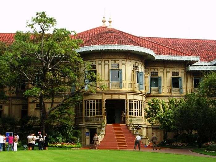 Vimanmek Teak Mansion, worlds largest golden-teak building