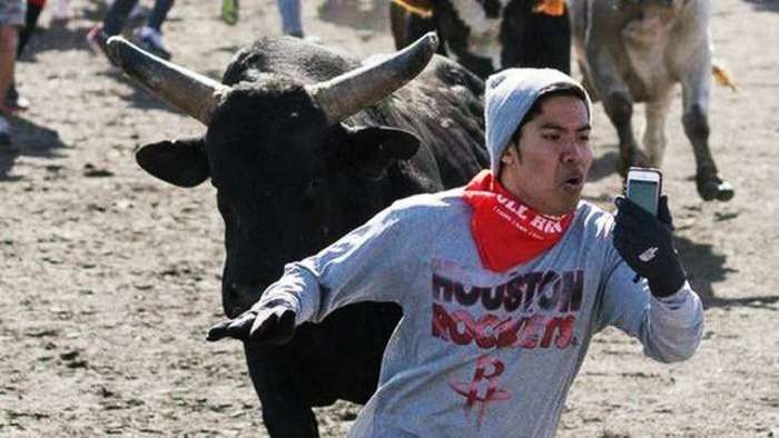 Bull Runner Selfie