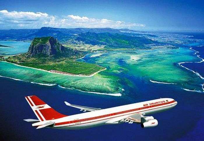 Book your flight ticket to Mauritius Island for your honeymoon
