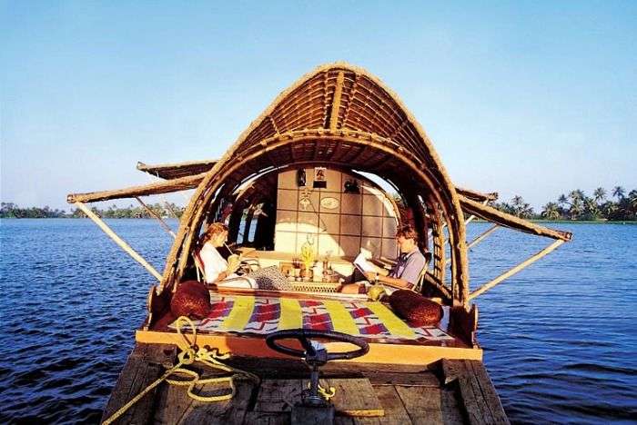 Take a ride on Kettuvaloms at Thiruvallam Backwaters, Kerala