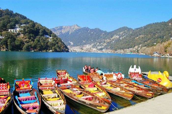 Nainital Lake Nainital, town is packed with honeymooners and families
