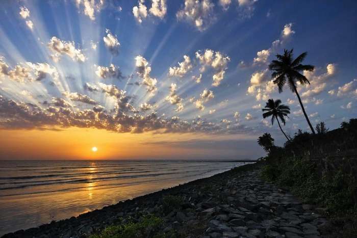 Sunset at Varsoli Beach, Alibaug