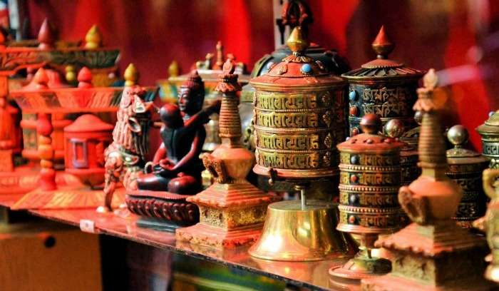 Samples of Bhutanese Art - Woodwork & Sculpture