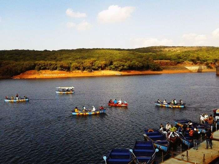 Boating at Venna Lake, Mahabaleshwar