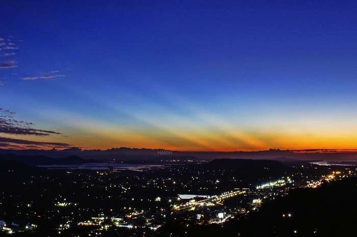 The skyline of Guwahati