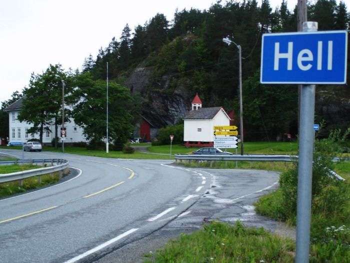 There is a city in norway called hell | The Fact Base