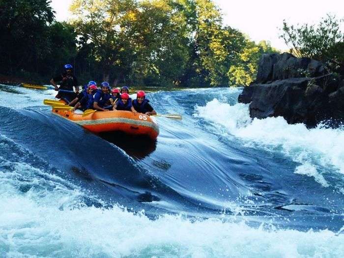 Rafting at Kundalika River at Kolad