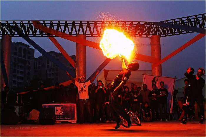 Bike show at Metropolis Guwahati, Assam