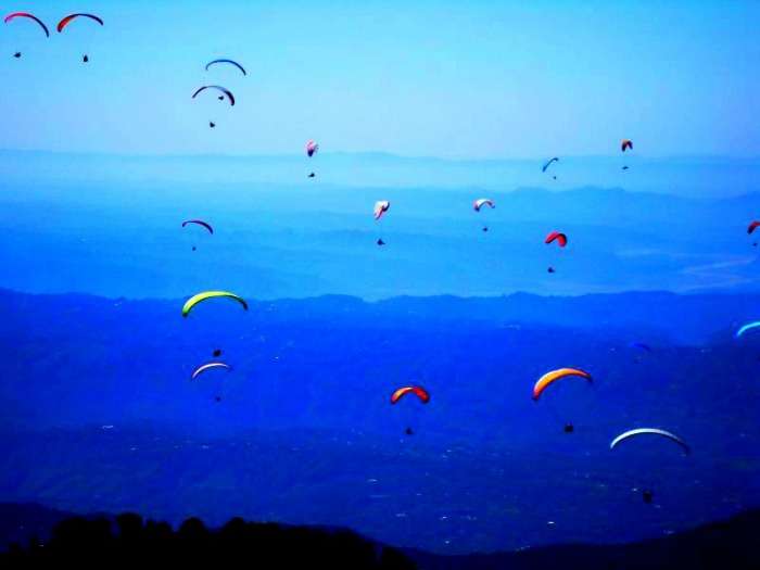 Paragliding capital,Kamshet near Mumbai
