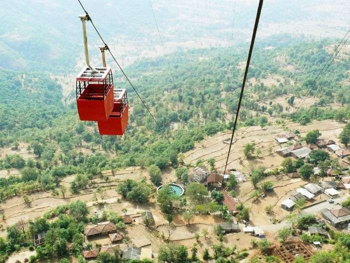 Cable Car at Raigad