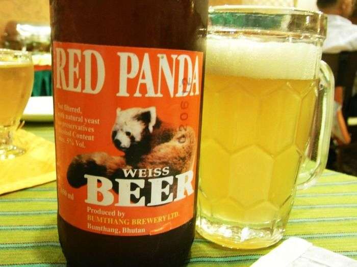 Red Panda Beer in Bhutan’s first Brewery