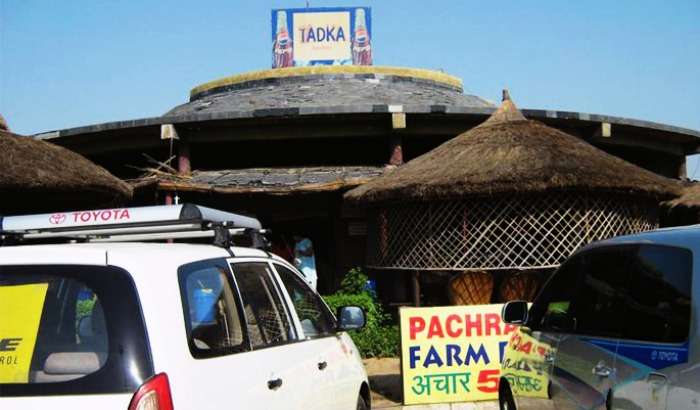 The Canopies of Bhajan Tadka Dhaba in Gajraula