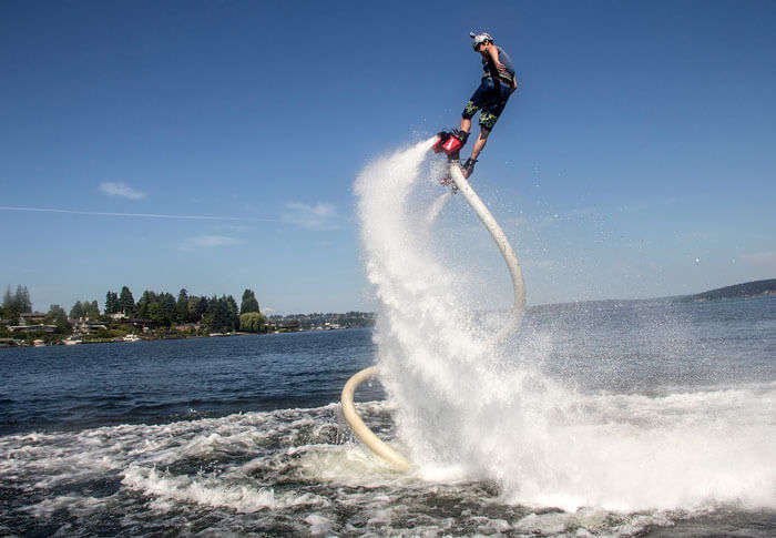 Flyboarding - A new addition to adventure sports in India