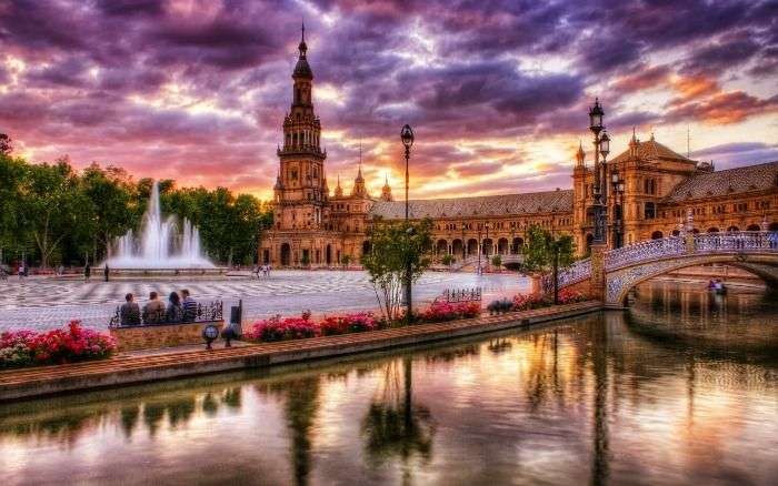 A dreamy view of Seville