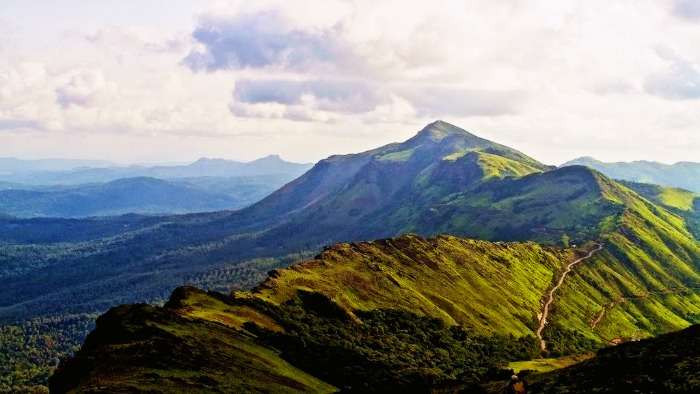 View from the highest peak in Kemmanagundi
