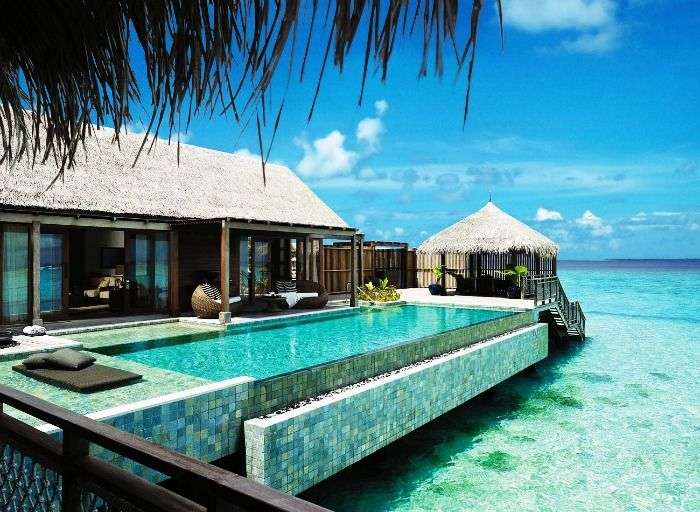 Das Shangri-la Villingili Resort ist eines der romantischsten Resorts auf den Malediven für Flitterwochen