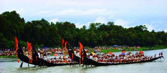 Snake boat race in Kerala