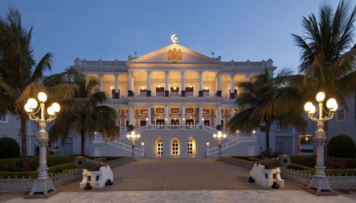 Taj Falaknuma Palace in Hyderabad