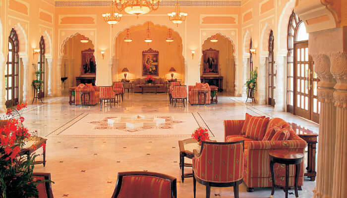 Taj Rambagh Palace in Jaipur