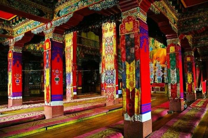 Entry of the Tawang Monastery in Arunachal Pradesh