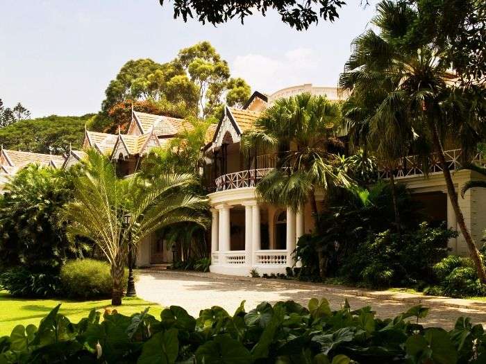 The Heritage Wing of The Taj West End in Bangalore