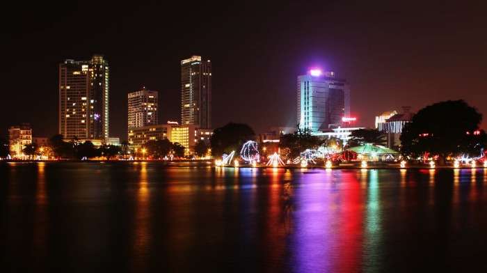 The capital city Colombo
