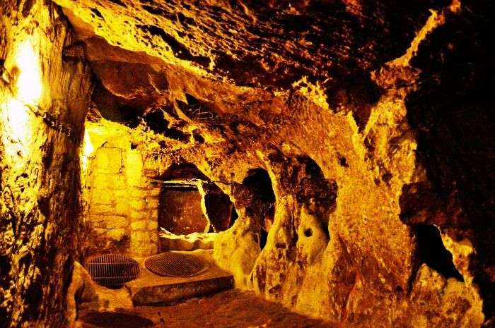 Underground City of Derinkuyu in Turkey