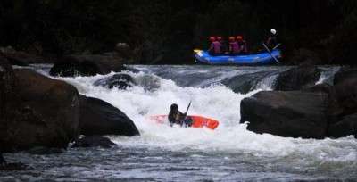 River rafting in Barapole River