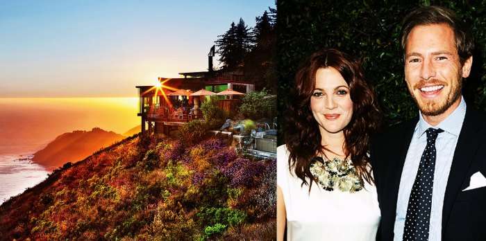 Romantic backdrops set on majestic cliffs at Big Sur in California