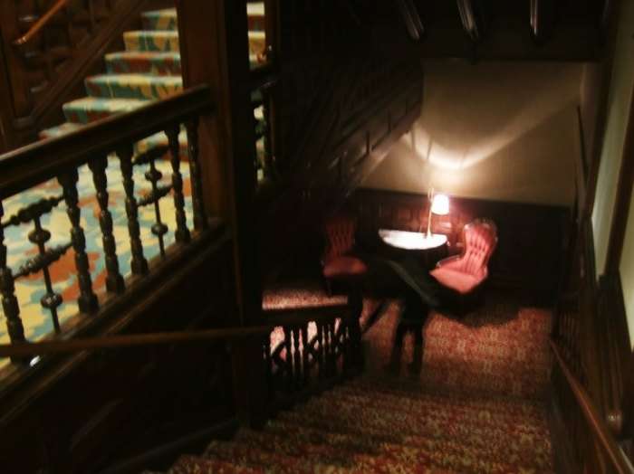 A ghostly figure captured in Hotel del Coronado