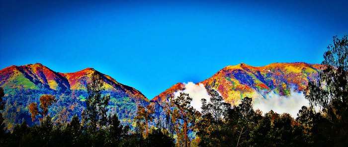 Ijen volcano complex in Banyuwangi