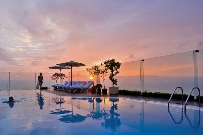 Infinity pool at Sheraton Nha Trang, Vietnam