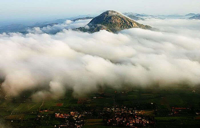 Nandi Hills is amongst the popular places to see in a day around Bangalore