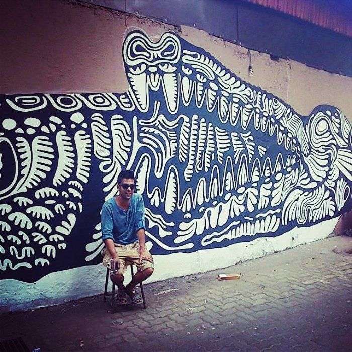 Street art Delhi