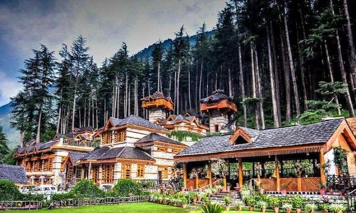 Treehouses in The Himalayan Village