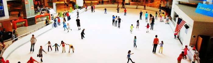 Ice Skate in Ambience mall in Gurgaon