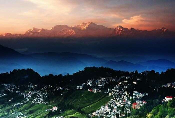 Darjeeling is one of the most picturesque places you can visit during the rainy season in India