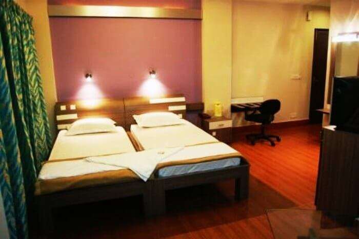 Comfortable rooms at Hotel Shreesh