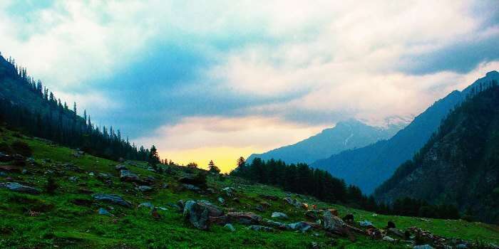 Wake up to the breathtaking sunrise at Kasol - the Amsterdam of India