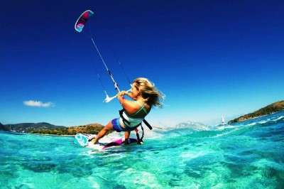 Kite surfing is amongst the fastest growing water sports in Thailand