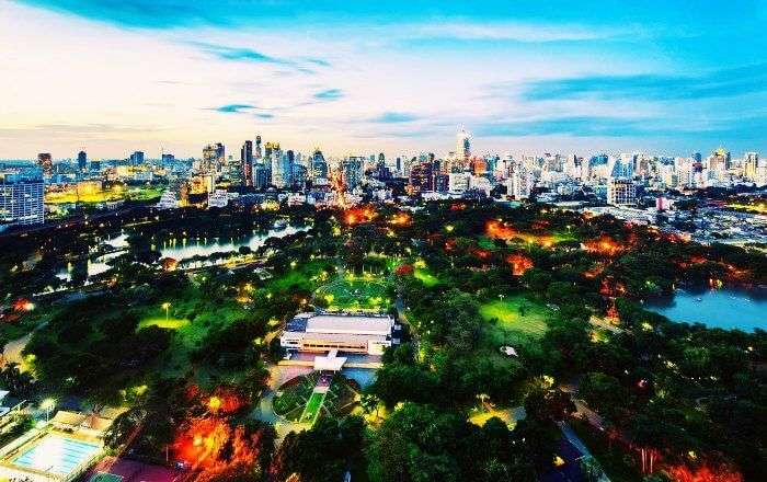 A visit to Lumpini Park is one of the best things to do in Bangkok for free