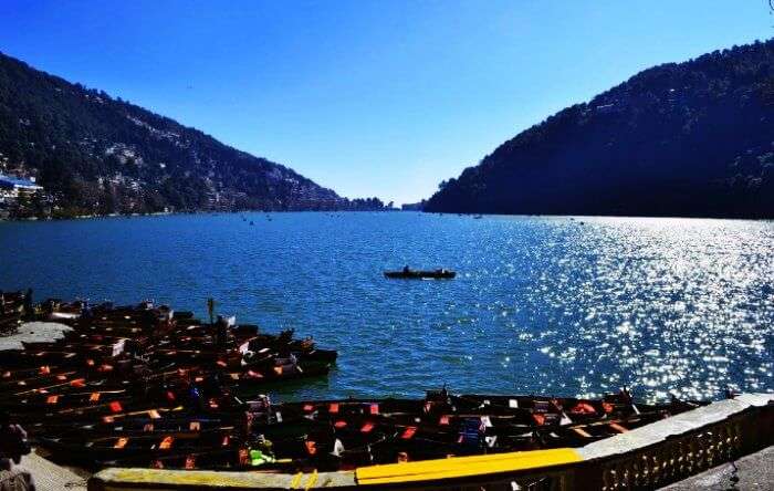 Naini lake is one of the best tourist attractions in Nainital