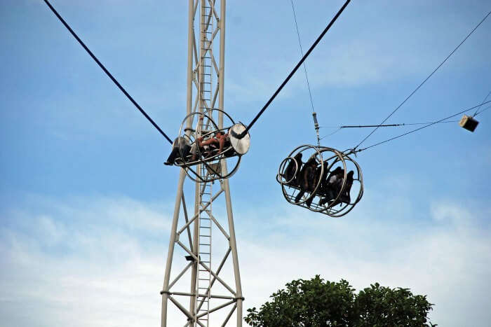 Only for the daredevils, Reverse Bungee is one of the best outdoor activities to do in Singapore