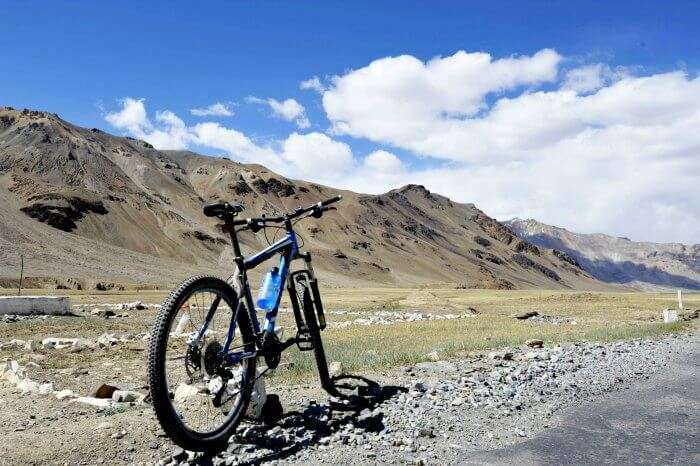 cycling trips india