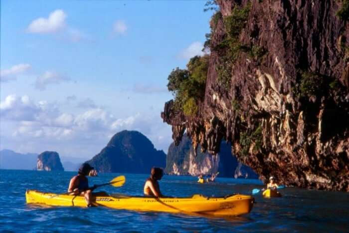 Kayaking is amongst the most popular water sport activities in Phuket and Krabi.